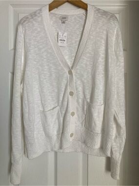 JCrew Factory beach cardigan sweater